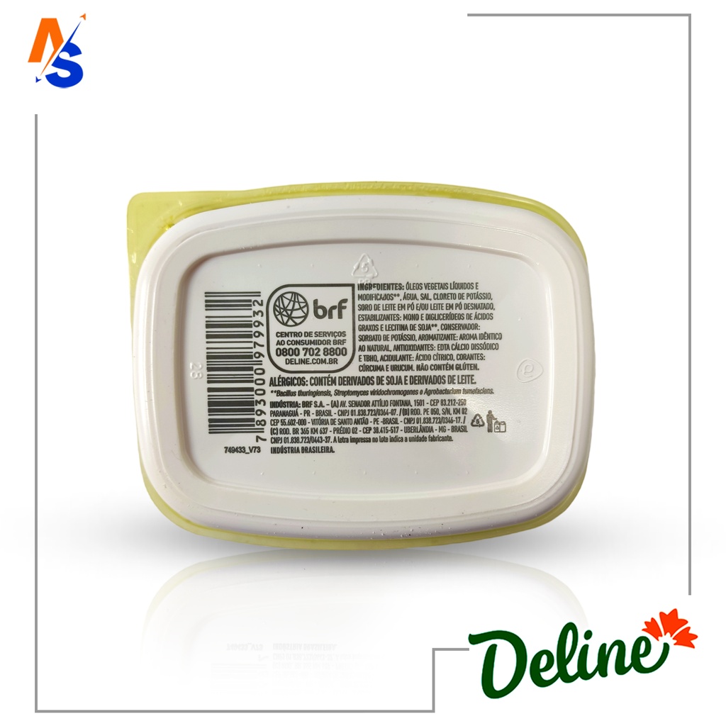 Margarina Cremosa con Sal (Deline) Sadia 250 gr