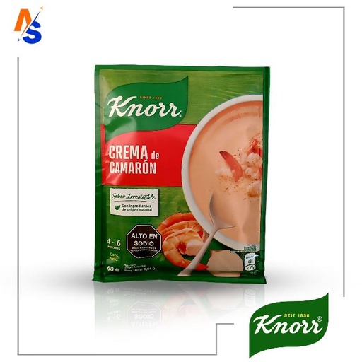 Mezcla para Preparar Crema de Camarón Knorr (Sobre) 60 gr