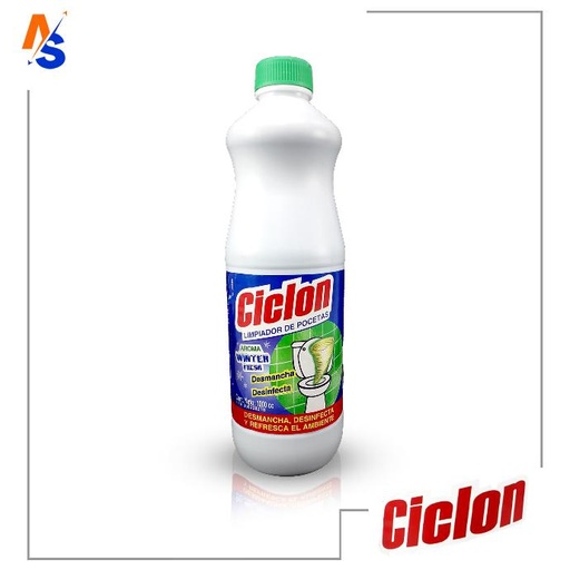 Limpiador de Pocetas (Aroma Winter Fresh) Ciclon 1Lt