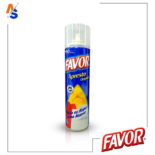 Spray para Planchado Apresto Original Favor 360 cm³