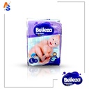 Pañales Desechables Extra Cómodos para Bebés Talla L (9 -14 Kg) Belleza Premium ( 09 Unidades x Paquete)