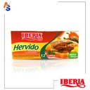 Mezcla Deshidratada (Cubito) Con Caldo de Res y Vegetales (Hervido Criollo) Iberia 144 gr