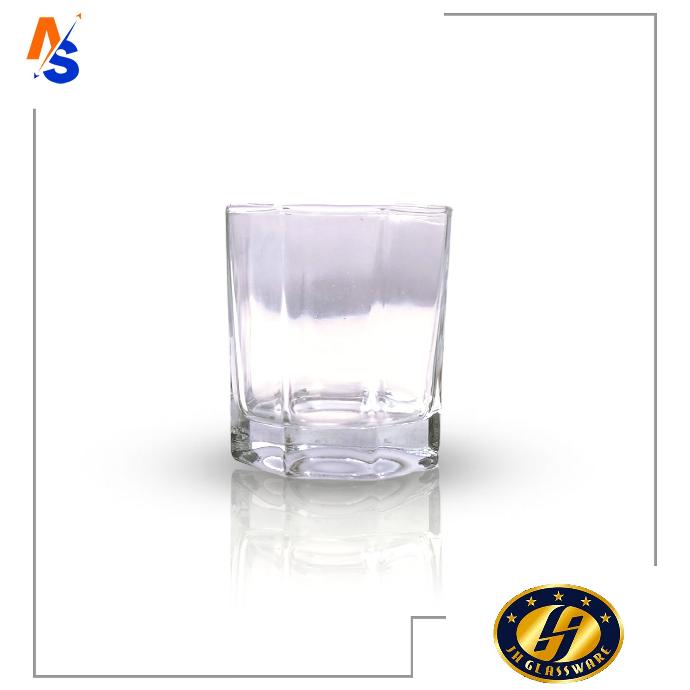 Vasos de Vidrio 7 Oz 68607/BHA6 Jh Glassware (Set 6 Unidades) 