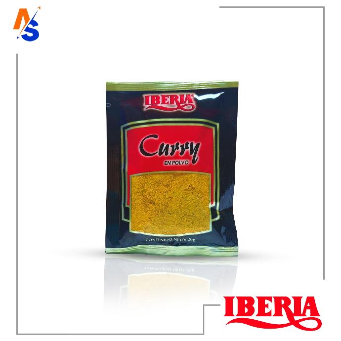 Curry en Polvo Iberia (Papeleta) 20 gr
