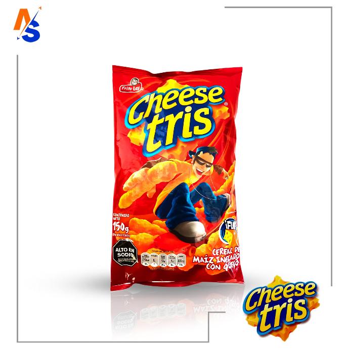 Cereal de Maíz Inflado (con Queso) Cheese Tris 150 gr