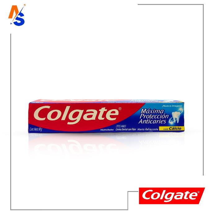 Crema Dental con Flúor (Máxima Protección Anticaries) Colgate 90 gr