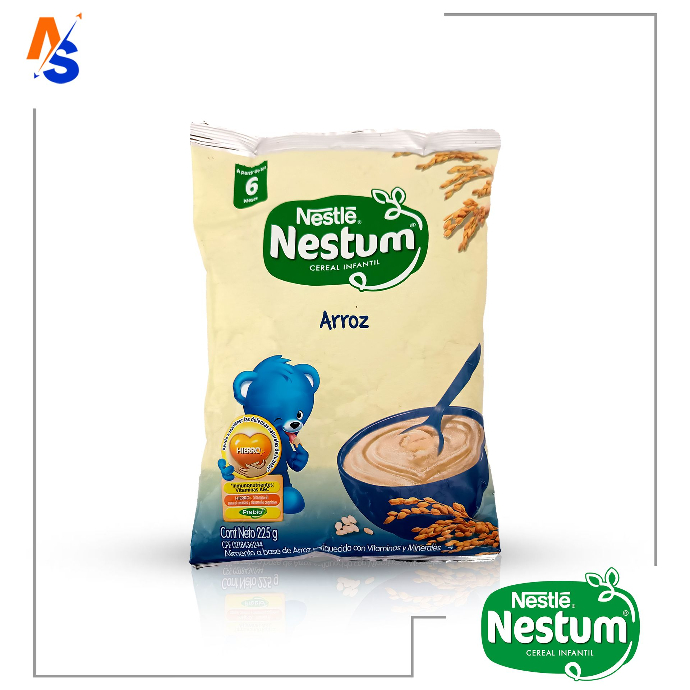 Cereal Infantil Enriquecido de Arroz (Nestum) Nestlé 225 g