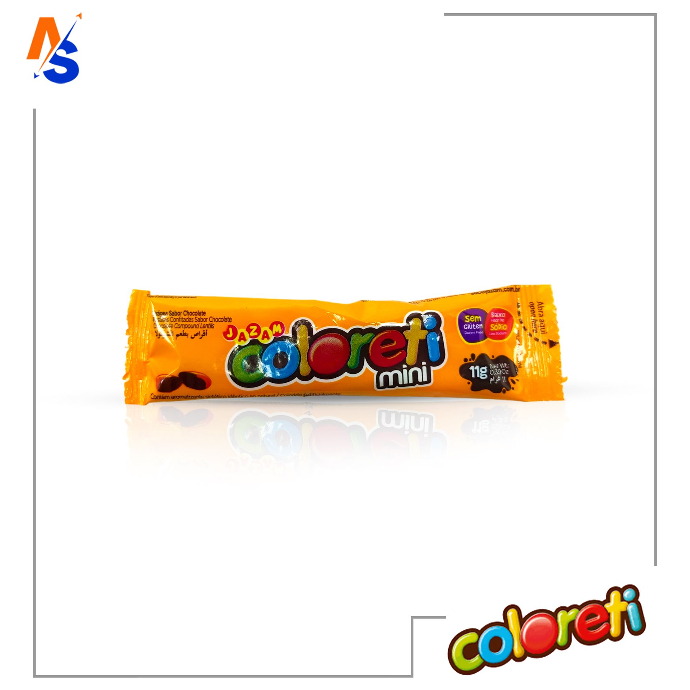 Caramelo Relleno de Chocolate Coloreti Mini 11 gr