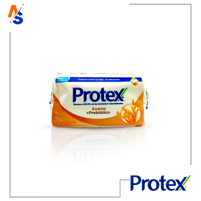 Jabón Antibacterial (Avena + Prebiótico) Protex 75 gr