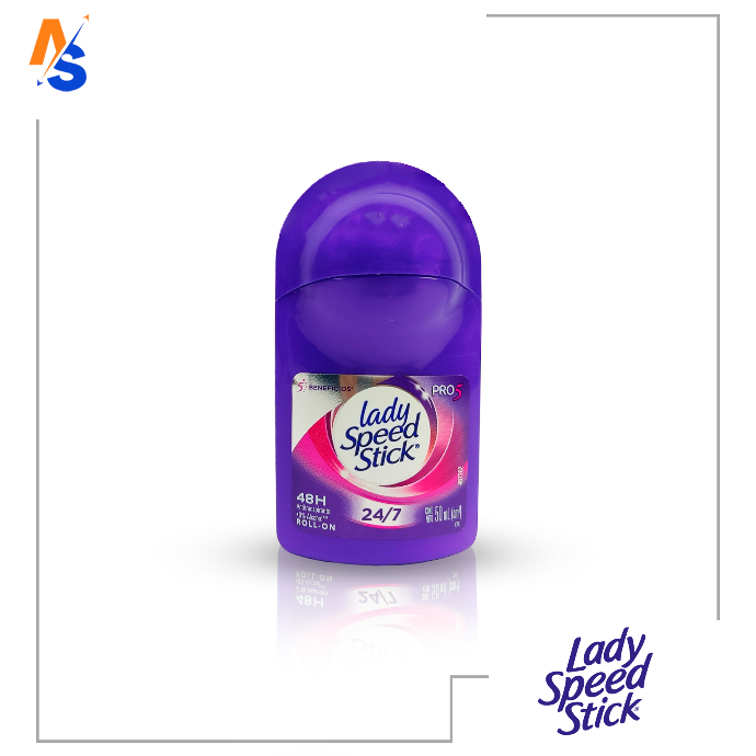 Desodorante Antitranspirante 24/7 Pro 5 (Roll-On) Lady Speed Stick 50 ml