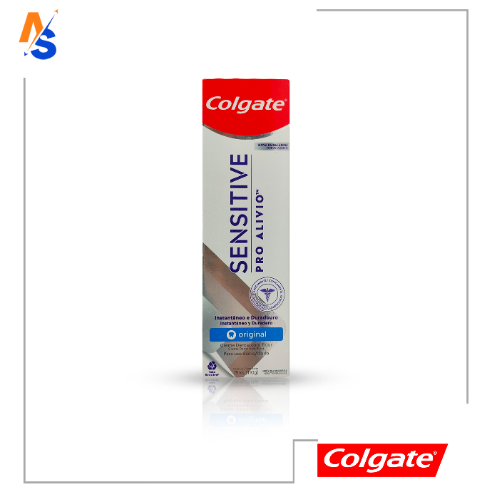 Crema Dental con Flúor (Sensitive Pro Alivio) Original Colgate 75 ml (110 gr)