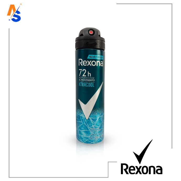 Desodorante en Aerosol Antitranspirante (Xtra Cool) Rexona 150 ml / 89 gr