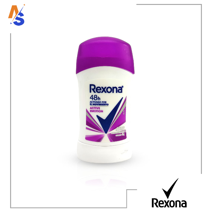 Desodorante en Barra Antitranspirante (Active Emotion) Rexona 45 gr