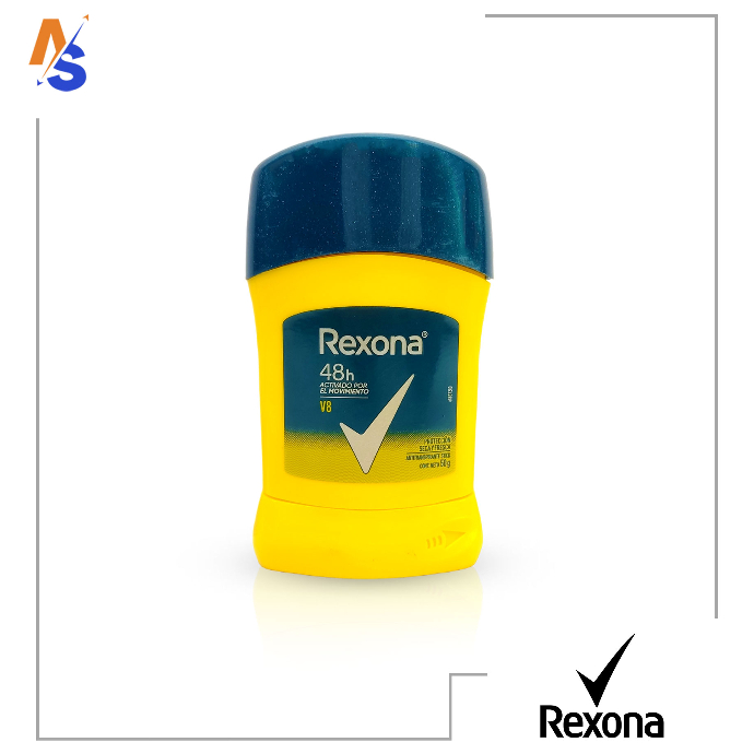 Desodorante en Barra Antitranspirante (V8) Rexona 50 gr