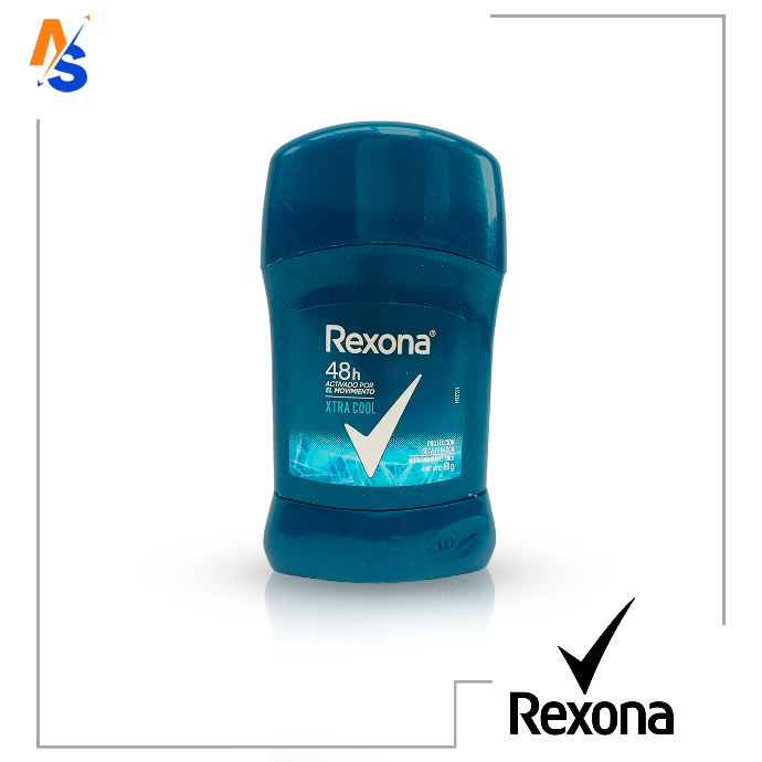 Desodorante en Barra Antitranspirante (Xtra Cool) Rexona 50 gr