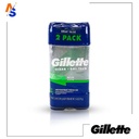 Desodorante en Gel (Wild Rain) Gillette Clear+ Dri-Tech 107 gr 2 pack