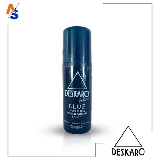Desodorante Antitranspirante Loción Roll-On (Blue) DesKaro 75 gr