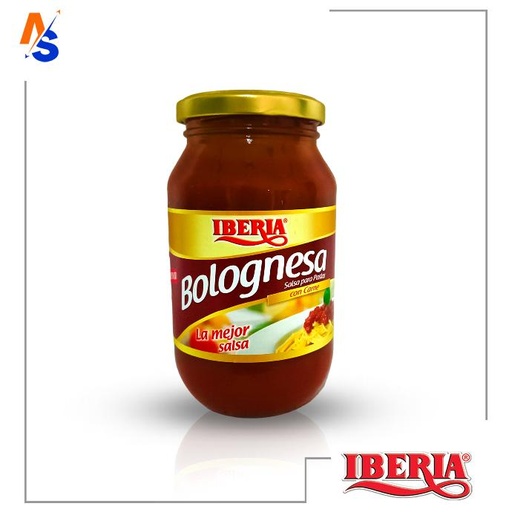 [7591221000076] Salsa para Pastas con Carne (Bolognesa) Iberia 490 gr