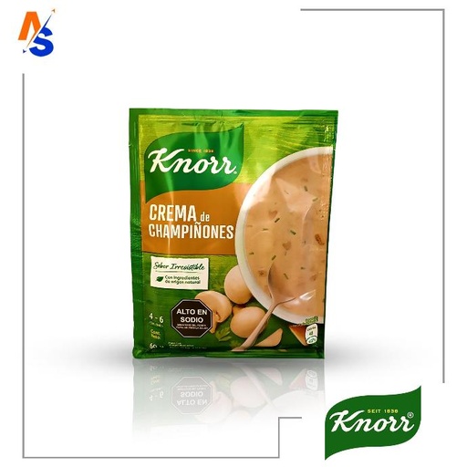 [8886467052835] Sobres Knorr Crema de Champiñones 60 gr