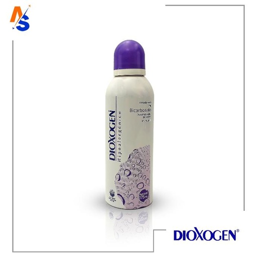 [7591309003272] Desodorante en Aerosol Hipoalergénico con (Bicarbonato) Neutralizador de Olores Dioxogen 175 ml