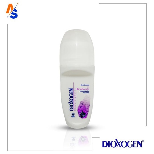[7591309000219] Desodorante Hipoalergénico con (Bicarbonato) Neutralizador de Olores Dioxogen Roll-on 90 gr