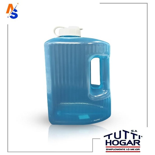 [7594001261759] Botella Clear P-527 Tutti Hogar 4 Lts (Varios Colores)