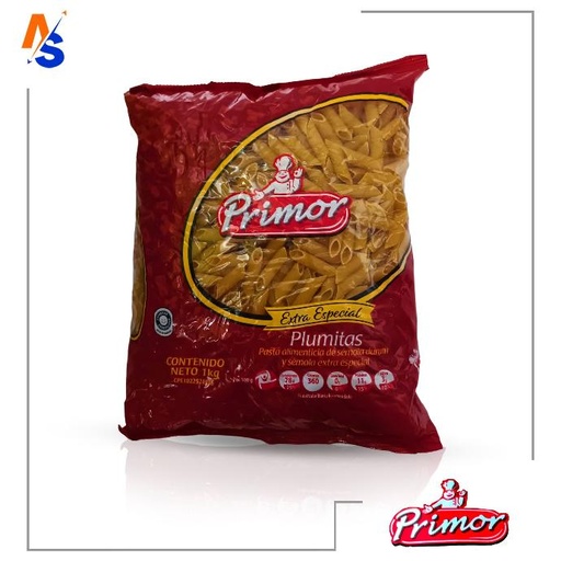 [7591002400750] Pasta Extra Especial (Plumitas) Primor 1Kg