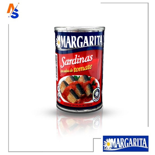 [7591002700201] Sardinas en Salsa de Tomate Margarita 170 gr