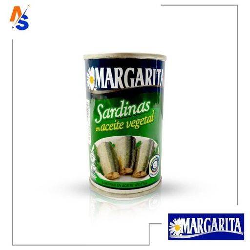 [7591002700164] Sardinas en Aceite Vegetal Margarita 170 gr