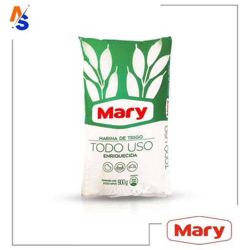 [7597417000691] Harina de Trigo Todo Uso Enriquecida Mary 900 gr