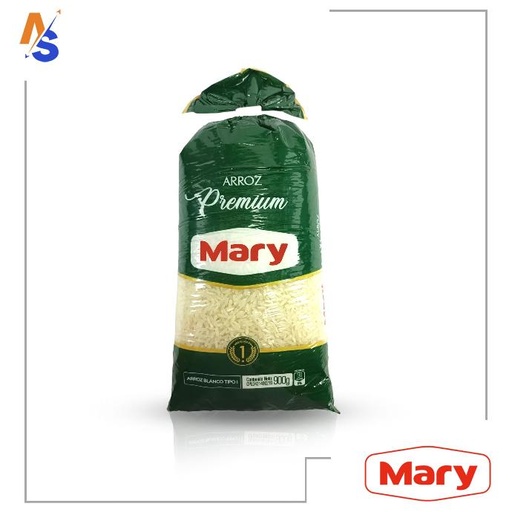 [7591473005249] Arroz Blanco Tipo I Premium Mary 900 gr