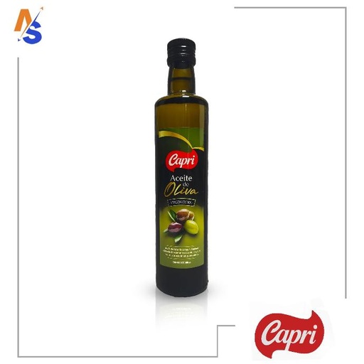 [7591151000290] Aceite de Oliva Extra Virgen Capri 500 cm³