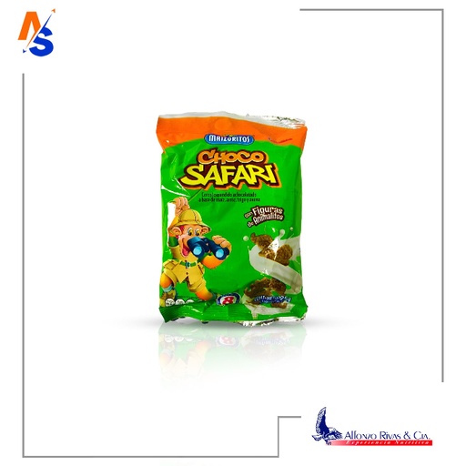 [7591039385372] Cereal Choco Safari Maizoritos (Lonchera) 25 gr
