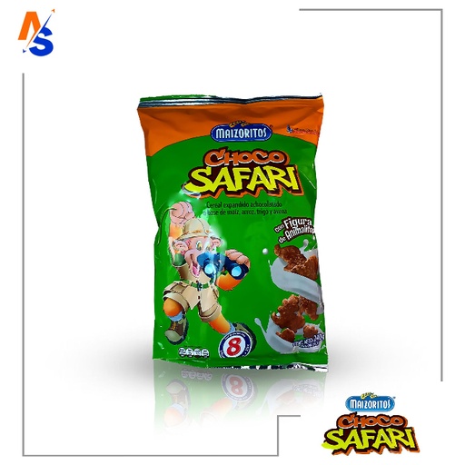 [7591039725789] Cereal Choco Safari Maizoritos 240 gr 