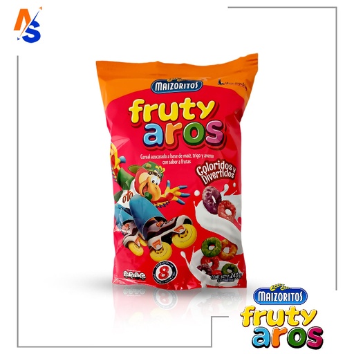 [7591039535012] Cereal Fruty Aros Maizoritos 240 gr
