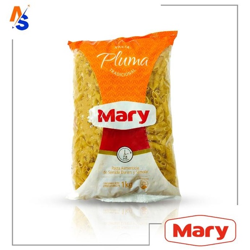 [7597417000677] Pasta (Pluma) Tradicional Mary 1 Kg