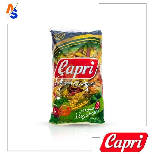 [7591151142136] Pasta (Pluma con 3 Vegetales) Especialidades Capri 500 gr