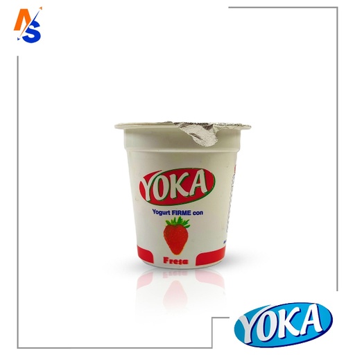 [7591014030136] Yogurt Firme con (Fresa) Yoka 150 gr