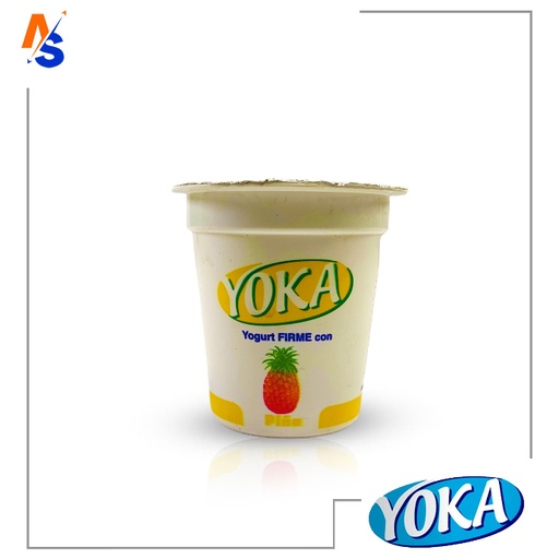 [7591014030150] Yogurt Firme con (Piña) Yoka 150 gr