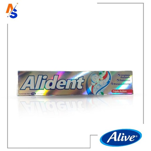 [7597257001629] Crema Dental (Triple Action) Alident 100 gr