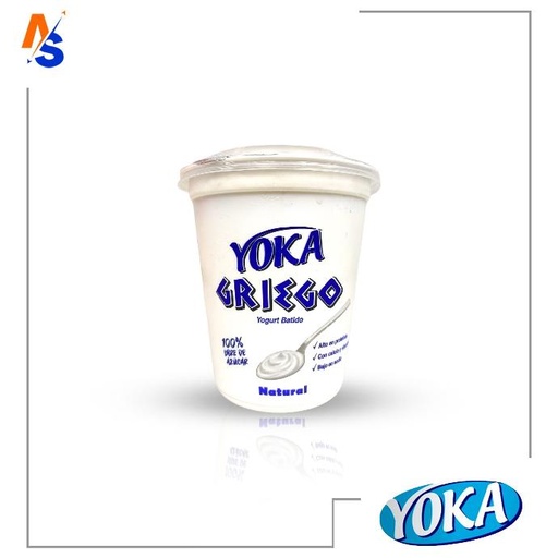 [7591014012927] Yogurt Batido Griego (Natural) Yoka 500 gr