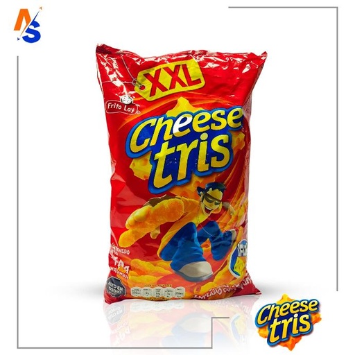 [7591206113326] Cereal de Maíz Inflado (con Queso) XXL Cheese Tris 450 gr