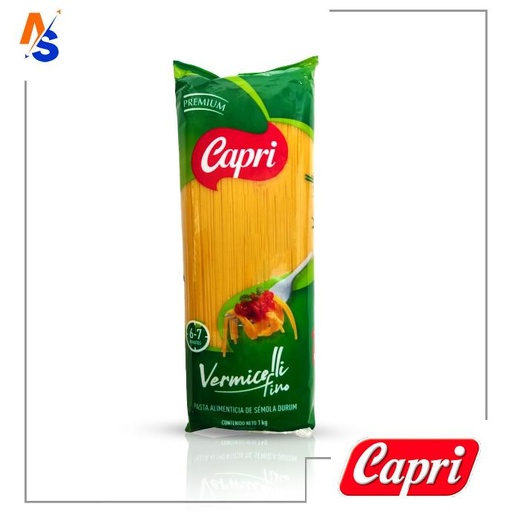 [7591151041033] Pasta Premium (Vermicelli Fino) Capri 1 Kg
