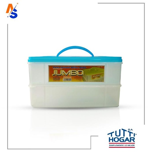 [7594001264514] Organizador Multiuso Apilable (Jumbo Premium) P552 Tutti Hogar