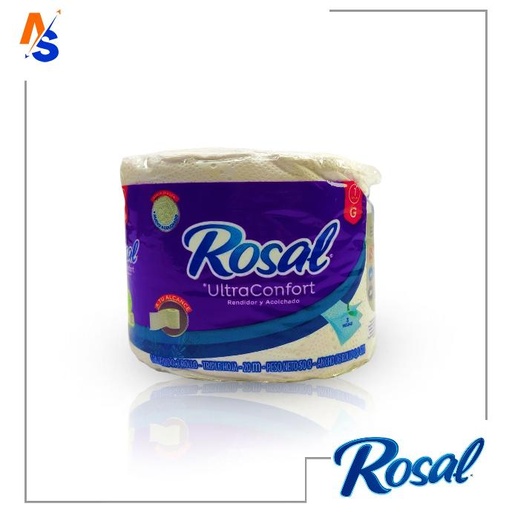 [7702120013030] Papel Higiénico (Ultra Confort) Rosal 50 gr
