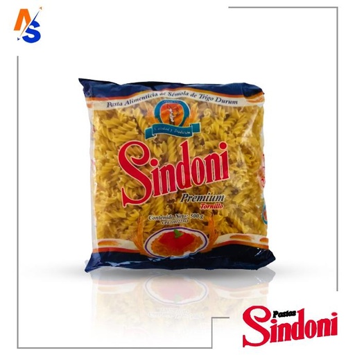 [7591674000098] Pasta (Tornillo) Premium Sindoni 500 gr