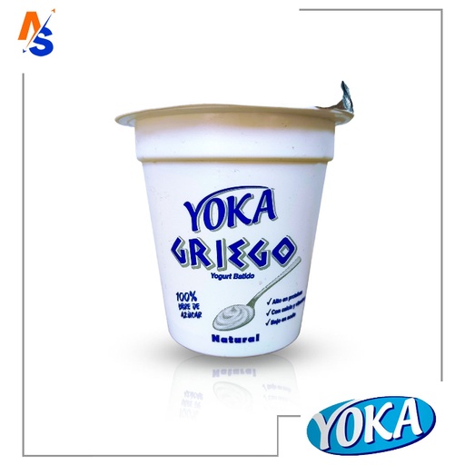 [7591014012910] Yogurt Batido Griego (Natural) Yoka 150 gr