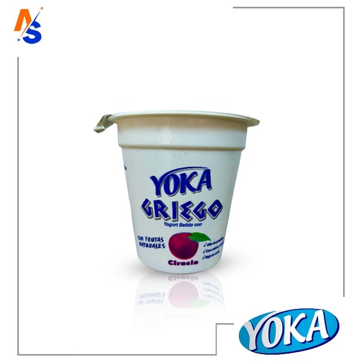 [7591014012972] Yogurt Batido Griego con (Ciruela) Yoka 150 gr