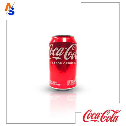 [7591127104403] Refresco Sabor a Cola Negra (Original) Coca Cola (Lata) 355 ml