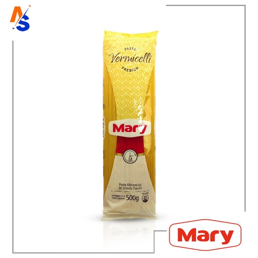 [7597417000424] Pasta (Vermícellí) Premium Mary 500 gr